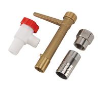 Riuulity Brass Quick Connect Sprinkler Wrench, Reliable Water Source for Garden Supplies, Easy Installation, Suitable for Agricultural Irrigation, Garden Irrigation, Built to Withstand Various