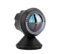 Riuulity Car Vehicle Inclinometer Level Tilt Gauge for Driver Safety on Road, Durable Plastic Shell Material for Cars and Trucks