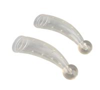 Riuulity Cattle Horn Heat Resistant Durable Silicone Cow Horn Protector Easy Wear Comfortable Farm Accessory for Aggressive Cattle New Group 24cm 500g Pair