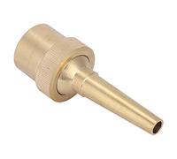 Riuulity Copper Fountain Nozzle, 1in DN25 Straight Multi Direction Spray | Copper Material, Female Thread 50-100KPA, 0.3-1.5 M³/h Rate, for Vertical Jet or Ring Groups