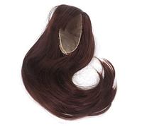 Riuulity Curly Doll Hair Wig Glossy High Temperature Fiber Mesh Hair Replacement for 1/3 Doll for 8.27-9.45in Dolls (Chestnut Brown)