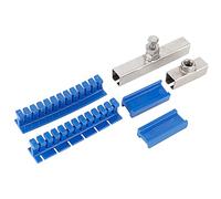 Riuulity Dent Repair Tool Kit with Bridge Type Puller for Professional Vehicle Dent Removal Repairing Tabs for Car Body Repair Suitable for DIY Enthusiasts