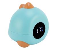 Riuulity Digital Baby Bath Thermometer Cartoon Design, Real-time Water Temperature Sensor for Newborn Bath Additive, Practical Floating Toy for Baby Pool, Portable Infant Water Thermometer (Blue)