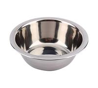 Riuulity Dog Cat Bird Stainless Steel Cage Bowl with Smooth Edge, Easy Clean, Hanging Pet Food Water Bowl, Wire Holder for Crates Chain Link Fences, 5.7"