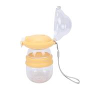 Riuulity Dog Travel Water Bottle 350ml Dual Compartment Pet Water Dispenser with Proof Seal for Outdoor Walks and On the Go Hydration