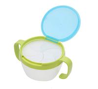 Riuulity Double Spill -Spill - sized Sandwiches Container for Baby Deaths, Food Bowl for Many Color Selections (Green)