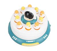 Riuulity Durable Astronaut Handheld Puzzle Game Toy Battery Powered Rotating Pop Up Board Game with Baskets for Lasting Entertainment Toy for Family Gatherings and Cognitive Stimulation ABSPop Up