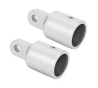 Riuulity Durable Stainless Steel Boat Slide Cap Fine Workmanship Direct Replacement for Yacht 22mm/0.9in 2pcs