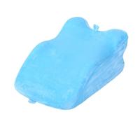 Riuulity Ergonomic Memory Foam Prone Pillow, Stable Support Reading Relaxation Pillow with Anti Slip Design for Back Support, Footrest, and More