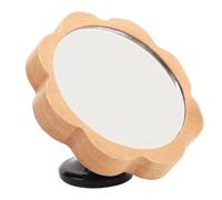 Riuulity Extraction Coffee Mirror, Visual Reflection, 360 Degree Rotation, Concentration Control for Home and Office Use (Black Base)