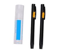 Riuulity Fabric Marking Pencil, Heat Erasable White Wax Core (White)