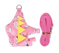 Riuulity Ferret Harness and Leash Set, Guinea Pig Harness Leash Small Animal Vest Adjustable Soft for Small Pets Ferrets Rats Guinea Pets (Little Cow)