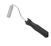 Riuulity Fiberglass Bubble Laminating Roller, Aluminum Alloy Handle Roller Kit for Tub Bathtub Boat Repair, 2pcs Set with Detail Brushes and Glove (Diameter Rolling 21 * 75mm)