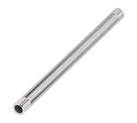 Riuulity G1/4 Male Thread 20cm Stainless Steel Pipe Fittings Threaded Pipe Attachment Joint with Compact Structure for Garden Irrigation Systems
