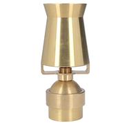 Riuulity G2 Internal Thread Fountain Nozzle, Alloy Copper | 1-10m Jet Height, 30° Adjustable Rotation, 50-400kPa Working Pressure, Universal Adapter for Submersible Pump