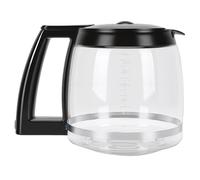 Riuulity Glass Coffee Carafe 12 Cup, Heat Cold Proof Coffee Pot with Handle, Maker Replacement Carafe, Drip Proof Spout, Wide Mouth and Removable Lid (Replacement for Cuisinart 14 Cup 2.1L)