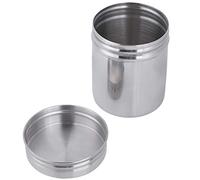 Riuulity Great for storing coffee tea, bean in 304 Stainless Steel Sealed Storage Jar ideal for travel, outdoor, camping with wet proof, professional process (S)