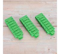 Riuulity Growhouse Film -Clamp/Supper -Klemme Bright 24 PCS Garden Tool for 11 Mm Tube, Clamp/Holder of Fast Connection for Fabric, Shadow Network