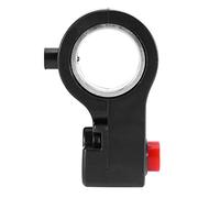Riuulity Handlebar Motorcycle Horn Starter Durable Black Red Button Switch for Easy Installation Bike Horn Button