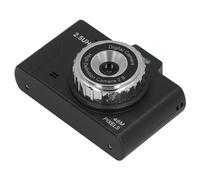 Riuulity High Resolution CCD Teen Camera with Two Lenses, Easy to Carry Student Camera for Wonderful Moments of Campus Life, (Black)