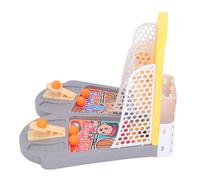 Riuulity Indoor Table Basketball Game, Premium Plastic Material Toy, Educational Playing Experience, Safe, Sturdy, Improves Motor Skills