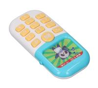 Riuulity Interactive Kids Cellphone, Cartoon Animals Light Music Effect Simulation Mobile Phone, Learning Educational Toy for, Baby Learning Phone, Toddler Cellphone, Kids Phone Toy (Blue)