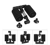 Riuulity Internal Filter Safe Durable Multi-layer Design Quiet Operation for Small Freshwater Fish Black 14 * 14cm 1x (2831)