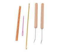 Riuulity Knit Hook Set, Speed Up Winding with Crochet Hook, for Hats, Scarves, Blankets, Projects, Durable Material, Household Use