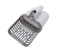 Riuulity Large Cat Litter Scooper, Cat Scooper with Extra Litter Waste Bags Scoop with Bags Holder and 4 Rolls (Scoop Large Capacity)