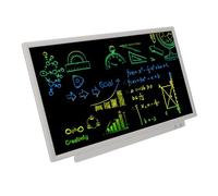 Riuulity LCD Drawing Board 24 Inch Stand Electronic Blackboard for Kids Learning At Home, Lithium Battery