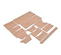 Riuulity Leather Pattern Acrylic Template Wallet DIY Short Purse Template for Leather Crafting for Craft Lovers