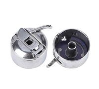 Riuulity Metal Bobbin Case Compatible with 1850 1900 Bartack Sewing Machine Replacement Sewing Machine Parts 2 Pack
