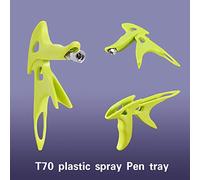 Riuulity New Model Airbrush Stand Metal Plastic Fixed Airbrush Support Easy to Use for Comfortable Grip