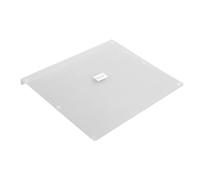 Riuulity Non-Slip Acrylic Transparent Kitchen Chopping Board for Fruit and Vegetable Kitchen Chopping Board (600x450mm / 23.6x17.7in (Include Bending 30mm))