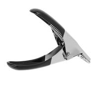 Riuulity Pet Nail Scissors with Safety Guard Spring Action for Safe Dog Cat Claw Trimming (Black)