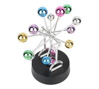 Riuulity Physics Science Newton Pendulum Ball Creative Blw Switch Toy for Being Bürodecoration Room