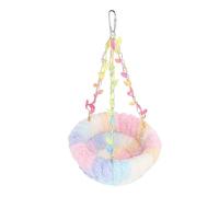 Riuulity Plush Bird Hammock, Soft, Warm Swing Bed, Sturdy Hanging Straps for a Comfortable Resting Place