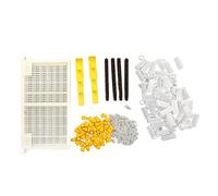 Riuulity Queen Bee Rearing Kit with Cover, Rearing Frame for Beekeepers, Ensure Good Queen Bees in Spring, Summer, Late Autumn