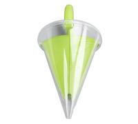 Riuulity Sand Funnel Beach Toy Innovative Sand Castle Building Funnel for Kids, Sturdy PP Material, Beach Playtime (Green)