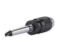 Riuulity Selftightening Keyless Lathe Drill Chuck 1/2" with Arbor, Unique Thrust Bearing for Greater Clamping Force, Perfect for Electric Hand Tools