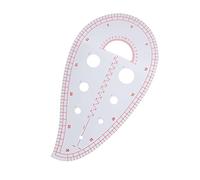 Riuulity Sewing Ruler Durable French Curve Ruler for Drawing Accurate Curves and Lines, for Pattern Making and Drafting