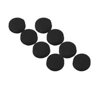 Riuulity Silicone Doorbell Button Replacement, Responsive Video Doorbell Buttons with 4 Screws for Doorbell Pro Repair Cracked Buttons (Black)