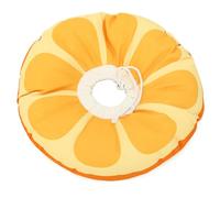 Riuulity Soft Donut Cat Cone Collar, Adjustable Recovery Collar for Cats After Surgery with Breathable PP Cotton Pillow Design for (M: Adjustable Range: 17-27cm/6.69-10.62in)
