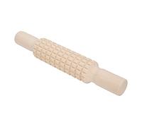 Riuulity Solid Wood Rolling Stick, Pottery Tools for Mud Forming and Porcelain Plate Making, with Polished Surface and Clear Lines (Solid Wood 2)
