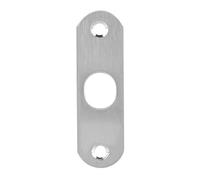 Riuulity Stainless Steel Glass Door Lock, Aluminum Alloy Inner Knob for 10-12mm Frameless Tempered Glass Door, with Brushed Craft for Home Hotel Bathroom