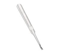 Riuulity Stainless Steel Leather Edge Groover with Anti Slip Texture for Leather Craft Edge Beveler Skiving Tool (Stainless Steel)