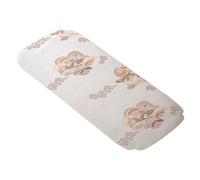 Riuulity Tea Mat, Traditional Tea Ceremony Mat with Exquisite Embroidery and Zen Meaning, Premium Woven Cotton, Washable and Wear Resistant, for Tray Tabletop Decor (Apricot)