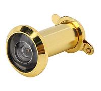 Riuulity The Antiheft Door Spectators -with a 220 Degree View Angle, 2 -Piece Lasting Zinclegation, Easy Safety Installation (Simple 16 Gold Hole Diameter 16-19 Door Thickness)