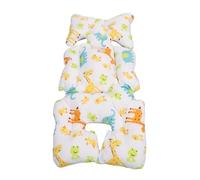 Riuulity Thickened Comfortable Infant Baby High Chair Cushion, Premium Cotton Machine Washable Insert, Easy Install for Electric Bike with Snug Secure Fit (Little Deer Pattern)