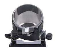 Riuulity Trimmer Base Electric Woodworking Tool, Aluminum Plastic Electric Trimming Machine for Electronic Clippers Tool Attachments